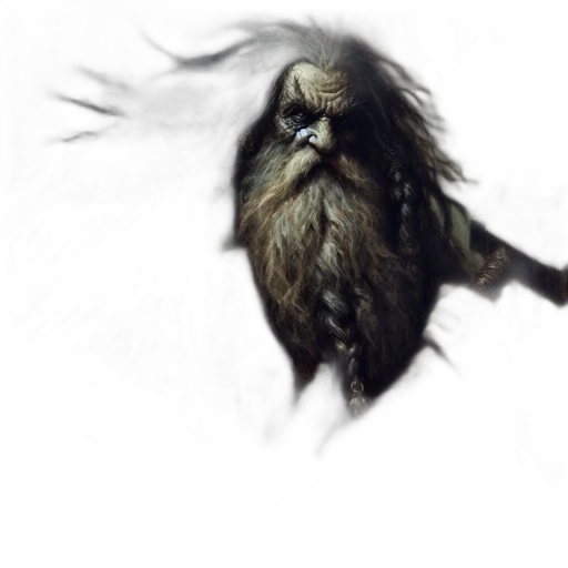 creature, animal, hair, dragon transparent PNG cut-out