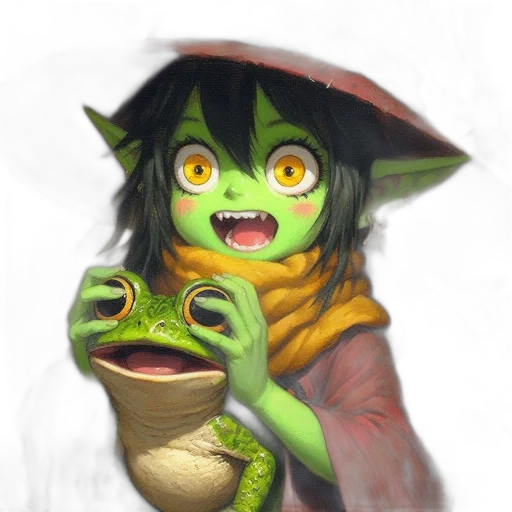 mask, dragon, creature, staff transparent PNG cut-out