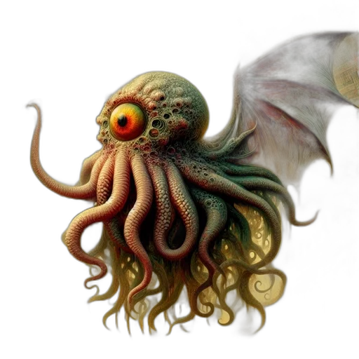 creature, animal, staff, concept art transparent PNG cut-out