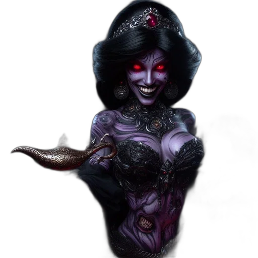 mask, staff, creature, face transparent PNG cut-out