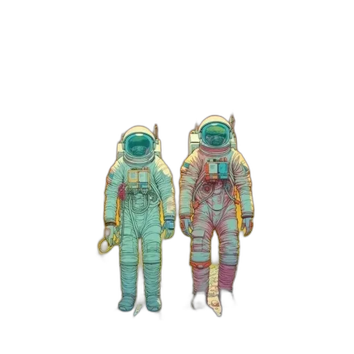 jacket, robot, mask, concept art transparent PNG cut-out