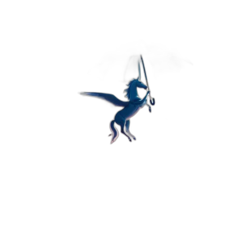dragon, creature, staff, animal transparent PNG cut-out