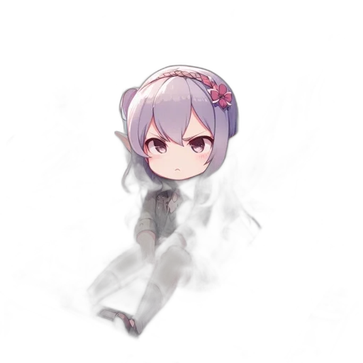 robot, staff, creature, dress transparent PNG cut-out