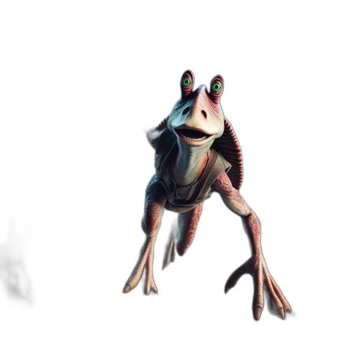creature, animal, robot, staff transparent PNG cut-out