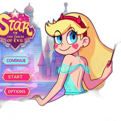 staff, dress, crown, concept art transparent PNG cut-out
