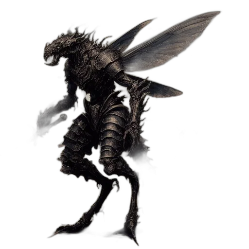 dragon, creature, animal, robot transparent PNG cut-out