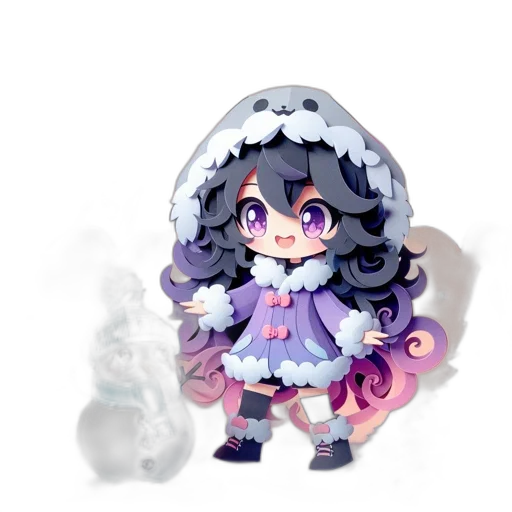 creature, staff, dress, pixel art transparent PNG cut-out