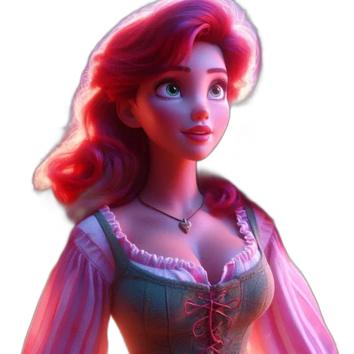 dress, face, jewelry, crown transparent PNG cut-out