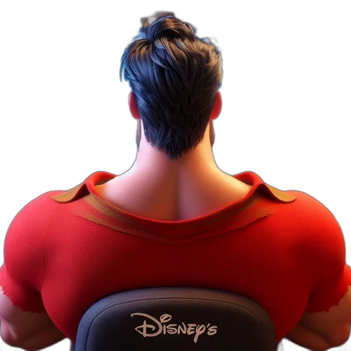 hair, crown, jacket, staff transparent PNG cut-out