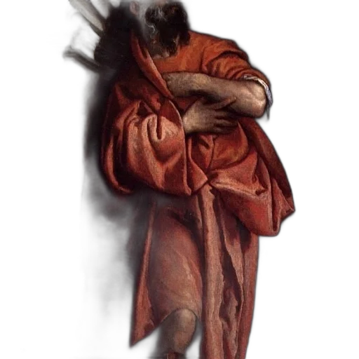 jacket, staff, mask, sword transparent PNG cut-out