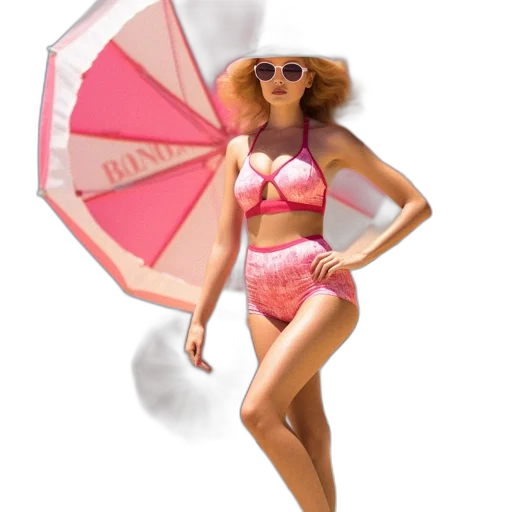 umbrella, concept art, 3d render, photorealistic transparent PNG cut-out