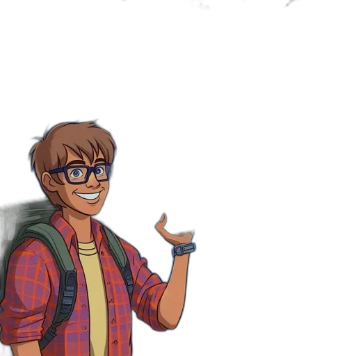 jacket, concept art, cartoon, comic book art transparent PNG cut-out