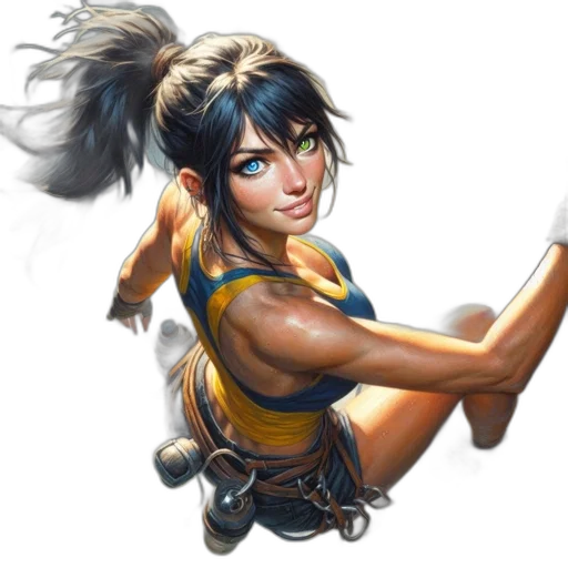 staff, fantasy art, concept art, comic book art transparent PNG cut-out