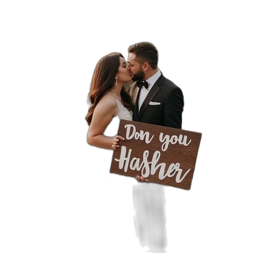 wedding, instagram, hasher, sign transparent PNG cut-out