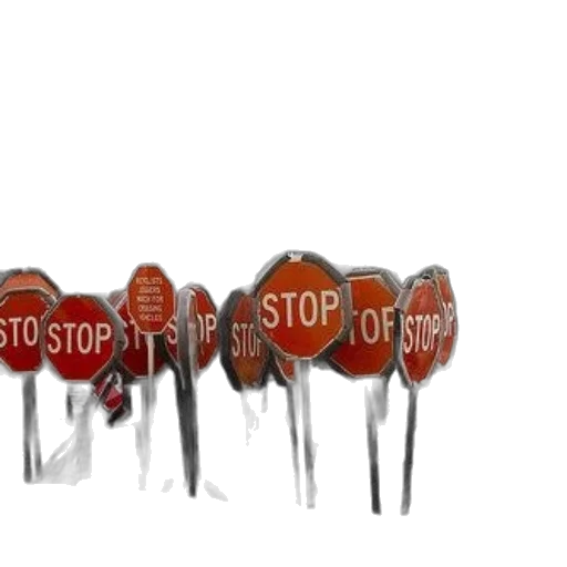 staff, weapon, 3d render, black transparent PNG cut-out