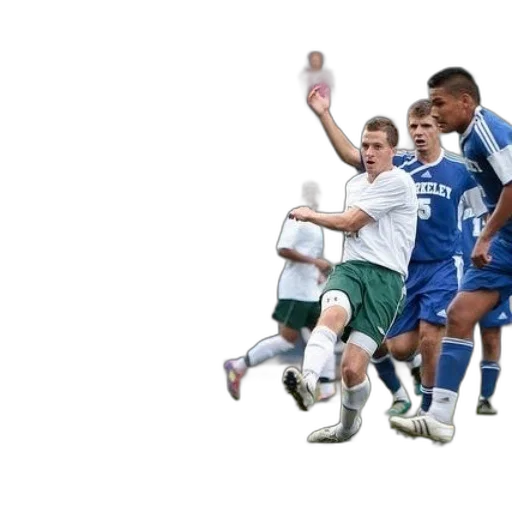 soccer, player, white, shirt transparent PNG cut-out