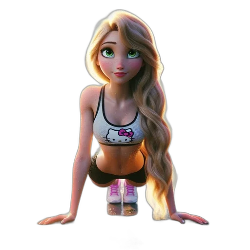 cartoon, 3d render, concept art, photorealistic transparent PNG cut-out