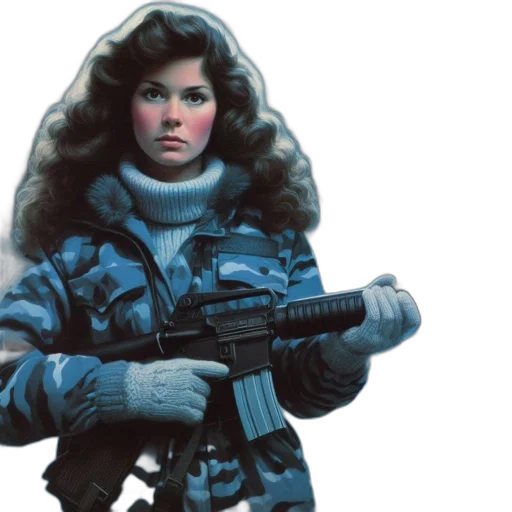 jacket, concept art, comic book art, cyberpunk transparent PNG cut-out