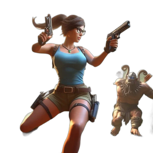 weapon, mask, concept art, 3d render transparent PNG cut-out