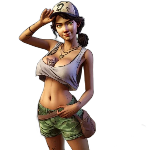 concept art, fantasy art, pixel art, 3d render transparent PNG cut-out