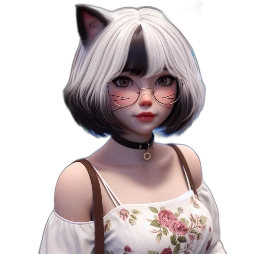 staff, dress, face, mask transparent PNG cut-out
