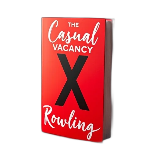 red, book, cover, title transparent PNG cut-out