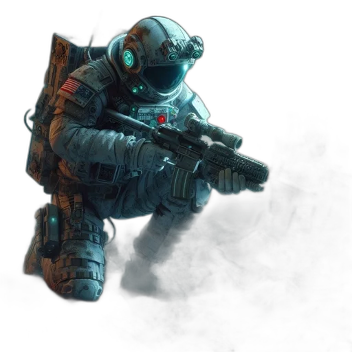 robot, weapon, staff, concept art transparent PNG cut-out
