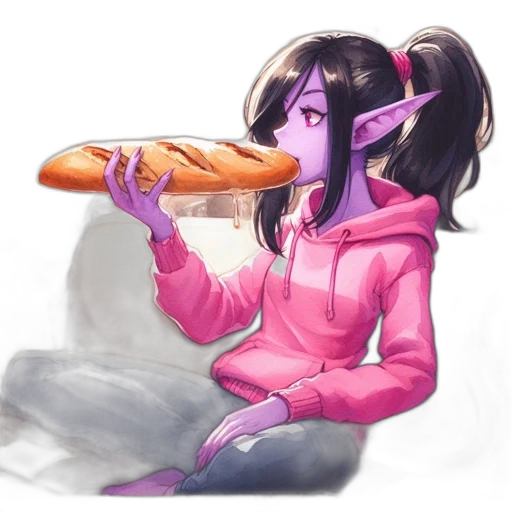 food, weapon, staff, creature transparent PNG cut-out