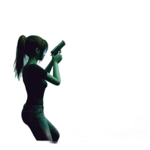 weapon, dress, robot, staff transparent PNG cut-out
