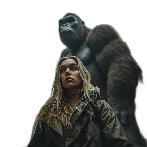 animal, creature, jacket, concept art transparent PNG cut-out