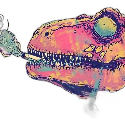 dragon, jewelry, mask, creature transparent PNG cut-out