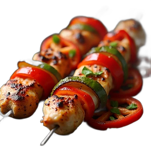 food, weapon, 3d render, photorealistic transparent PNG cut-out