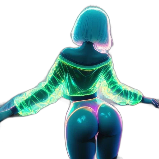 jacket, robot, dress, concept art transparent PNG cut-out