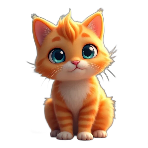 staff, animal, 3d render, photorealistic transparent PNG cut-out