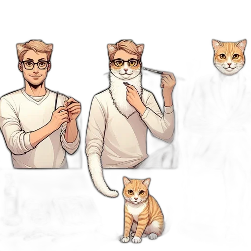 staff, concept art, pixel art, cartoon transparent PNG cut-out