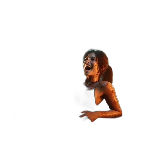 face, creature, hair, mask transparent PNG cut-out