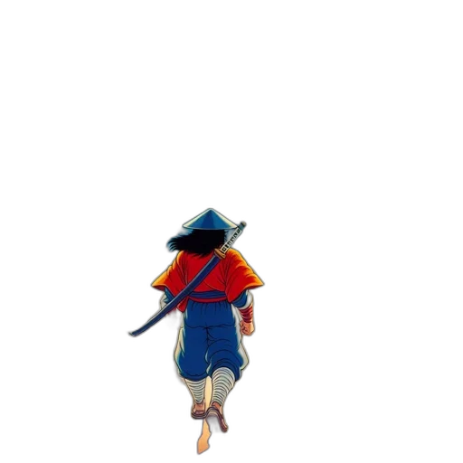 hat, staff, umbrella, jacket transparent PNG cut-out