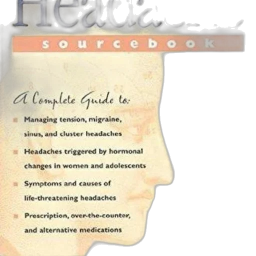 headache, sourcebook, offers, guidance transparent PNG cut-out
