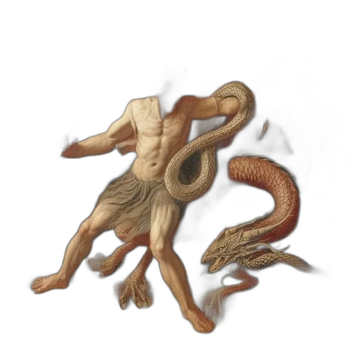 creature, dragon, animal, hair transparent PNG cut-out