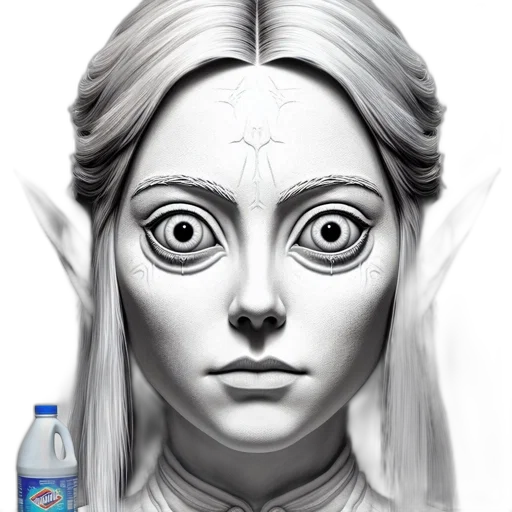 face, mask, bottle, robot transparent PNG cut-out