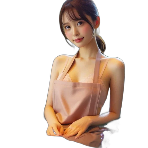 dress, jewelry, photorealistic, oil painting transparent PNG cut-out