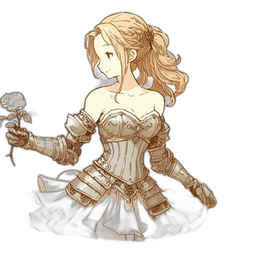 dress, staff, weapon, sword transparent PNG cut-out