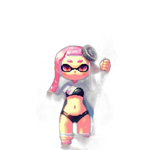 weapon, dress, robot, staff transparent PNG cut-out