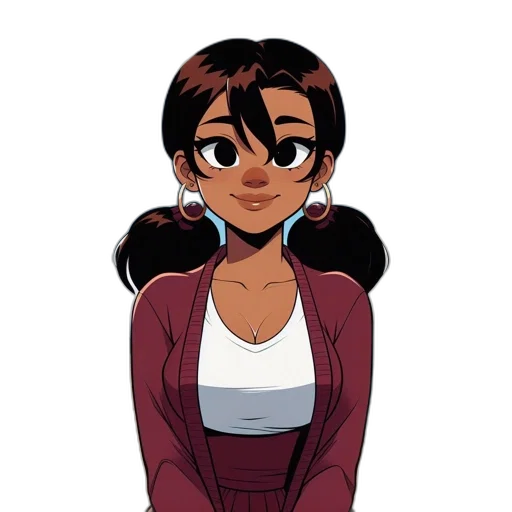 staff, jacket, dress, cartoon transparent PNG cut-out