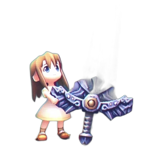 weapon, sword, robot, staff transparent PNG cut-out
