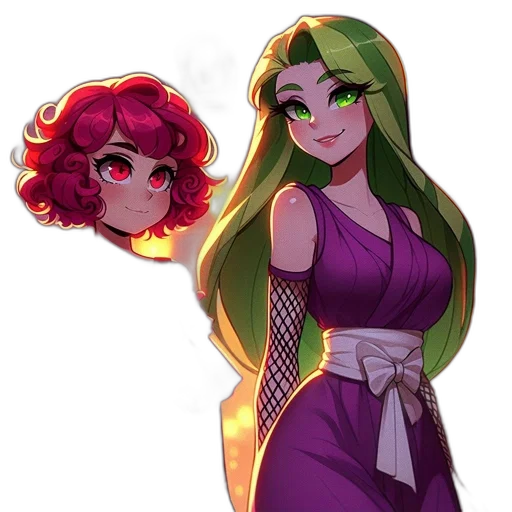 dress, crown, staff, pixel art transparent PNG cut-out