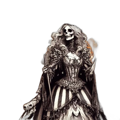 dress, mask, fantasy art, concept art transparent PNG cut-out