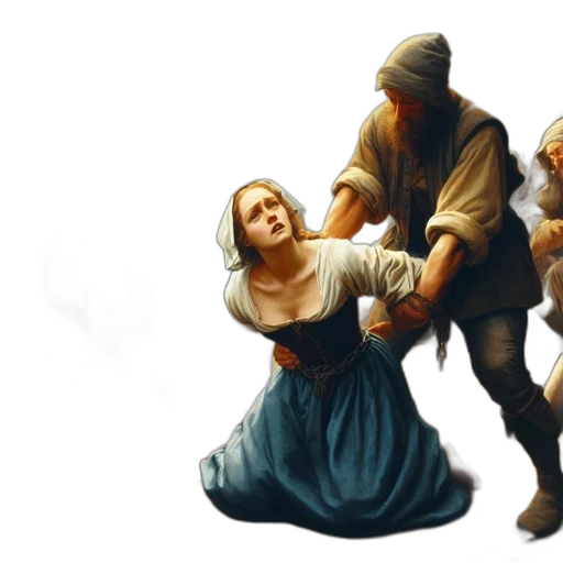 concept art, oil painting, fantasy art, photorealistic transparent PNG cut-out