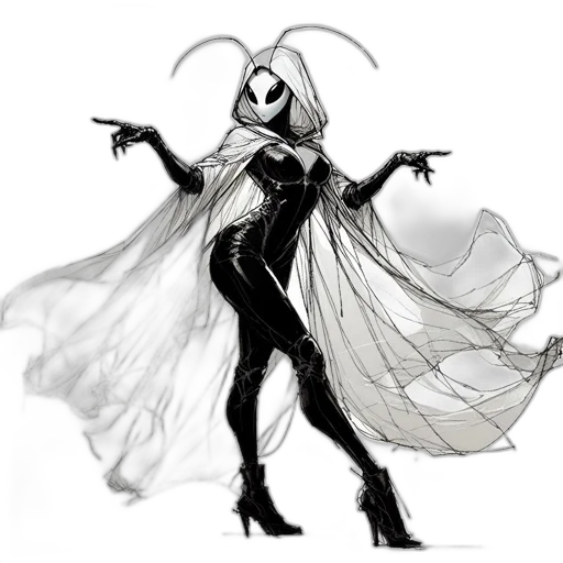 mask, dress, creature, robot transparent PNG cut-out
