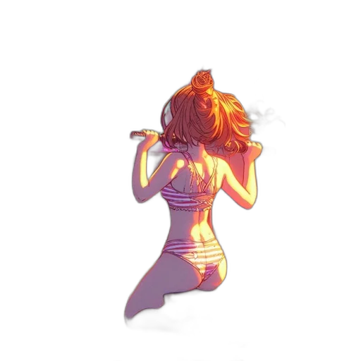 dress, weapon, staff, sword transparent PNG cut-out